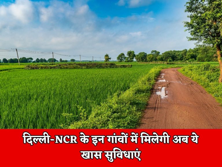 दिल्ली-NCR के इन गांवों में मिलेगी अब ये खास सुविधाएं