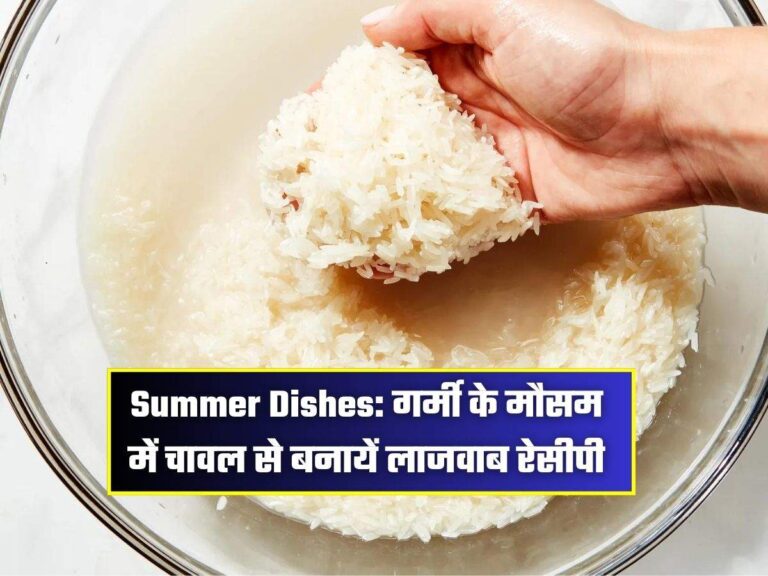 Summer Dishes: गर्मी के मौसम में चावल से बनायें लाजवाब रेसीपी