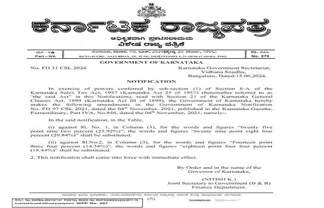 कर्नाटक में पेट्रोल 3 रुपये और डीजल 3.02 रुपये प्रति लीटर हुआ महंगा