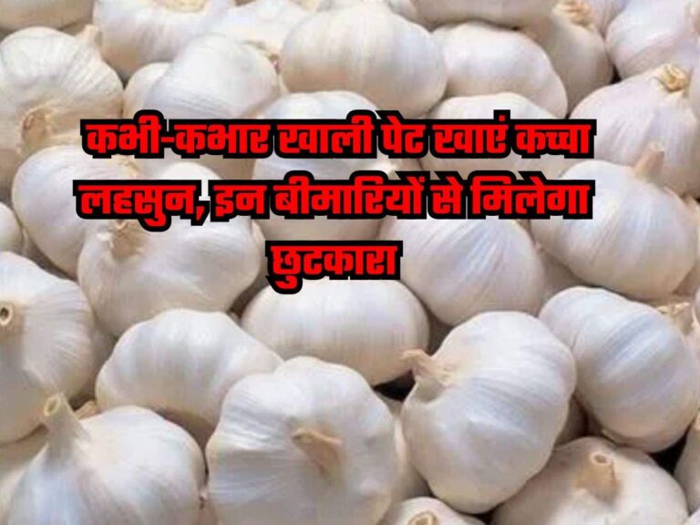 Benefits of Garlic: कभी-कभार खाली पेट खाएं कच्चा लहसुन, इन बीमारियों से मिलेगा छुटकारा